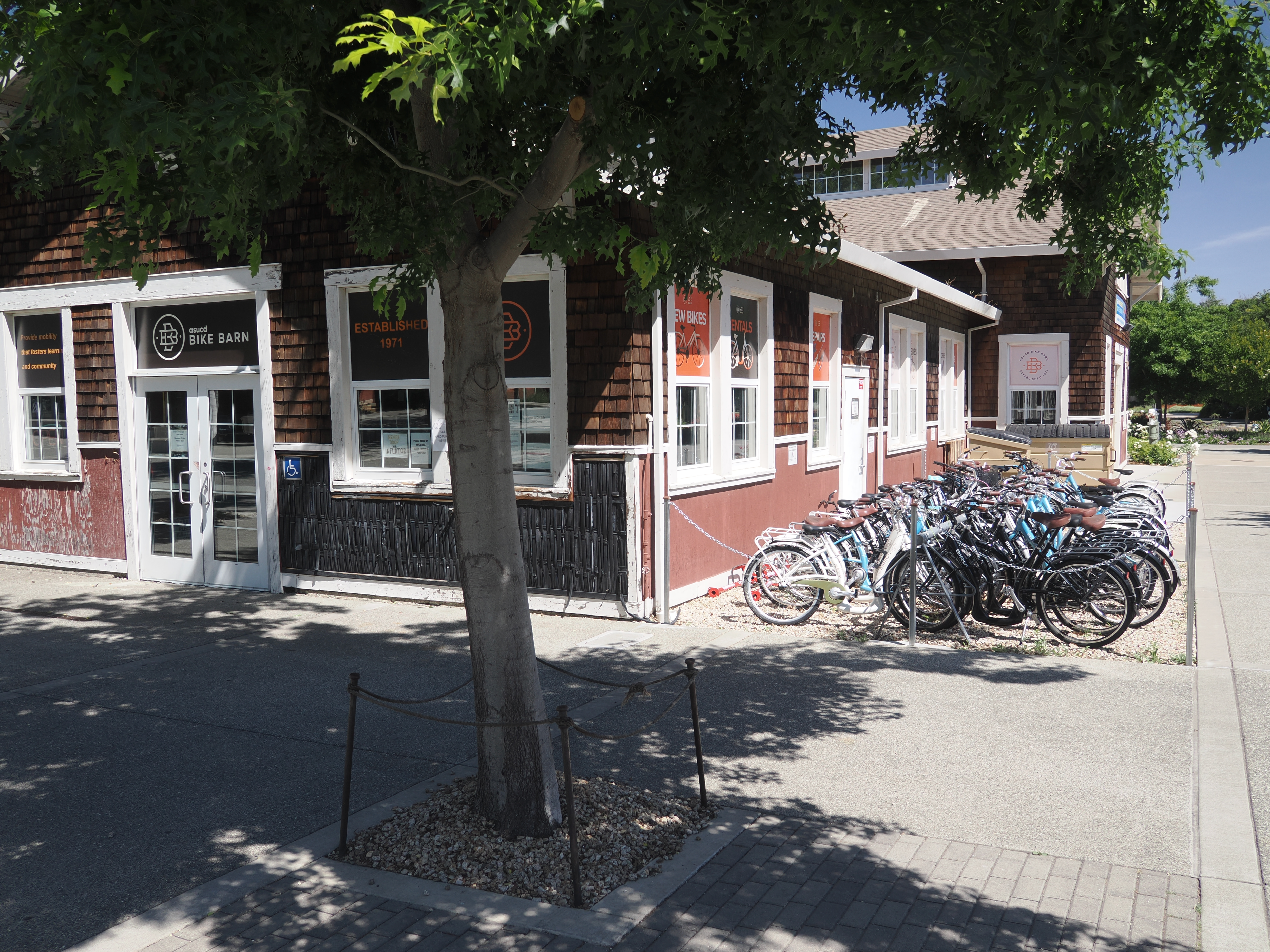 The Bike Barn. Click to enlarge.